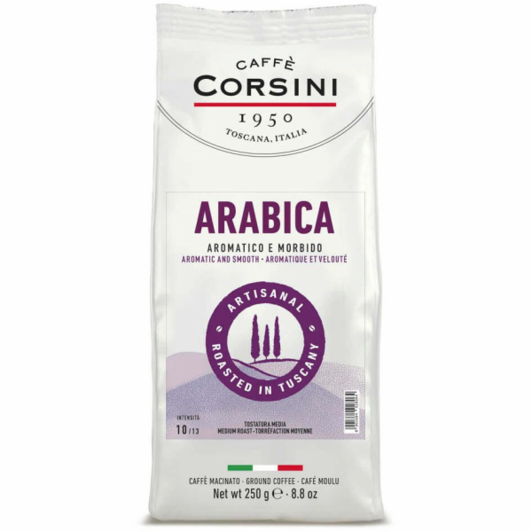 Caffe Corsini Mletá káva Arabica Mletá káva 250g