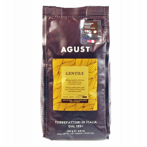 Agust Mletá káva Gentile 100% Arabica 250g