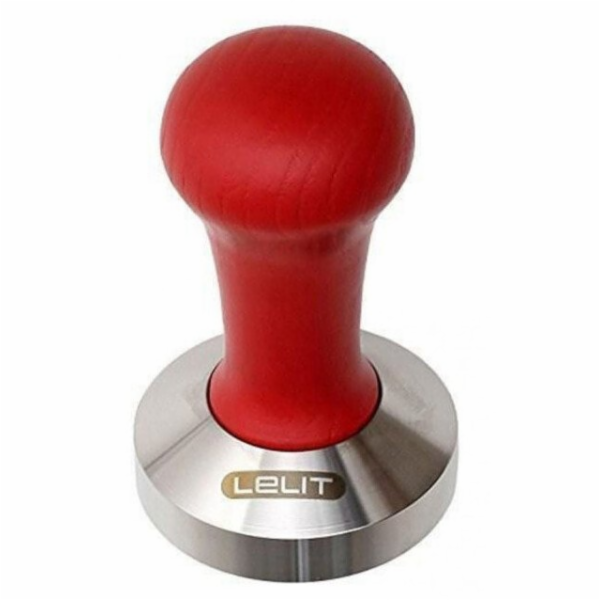 Lelit Tamper PLA471R na pěchování kávy - 57 mm, červené d...
