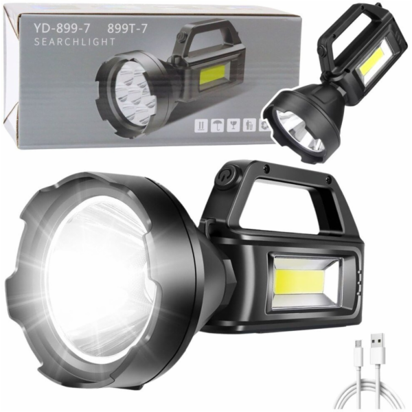 Lean LED pracovní světlo, 4 režimy, powerbanka