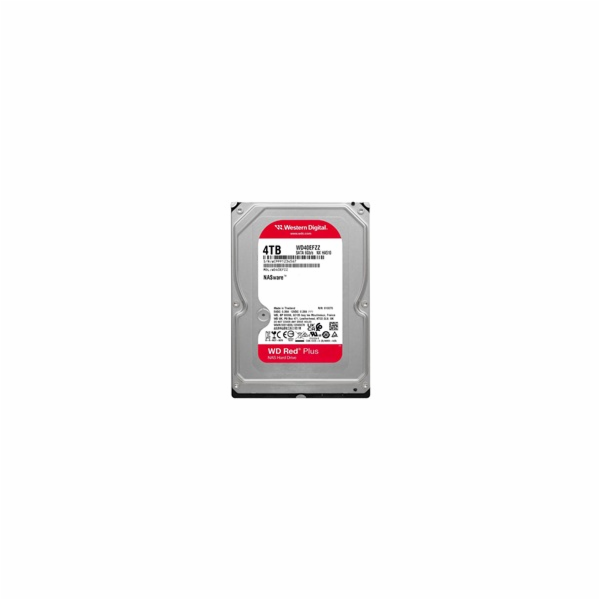 WD RED PLUS NAS WD40EFZZ 4TB, SATA III 3.5", 128MB 5400RP...