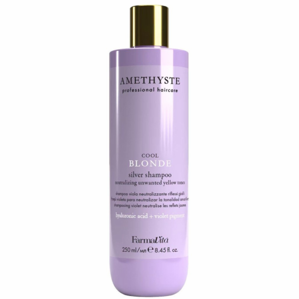 Farmavita Amethyste Cool Blonde Silver šampon pro blond, ...