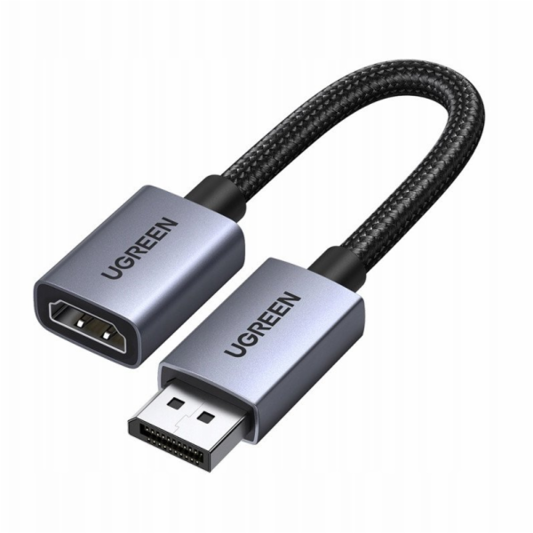 Ugreen Kabel DisplayPort-HDMI DP133, 4K, 20 cm