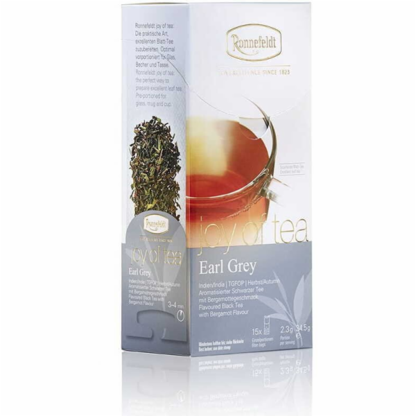 Stabilus Ronnefeldt Černý čaj Joy of Tea Earl Grey 15 sáčků