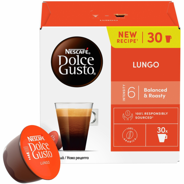 Nestl Kapsle Nescafe Dolce Gusto Lungo 30 ks.