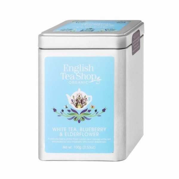 English Tea Shop Bílý čaj Borůvka Bezinka 100g