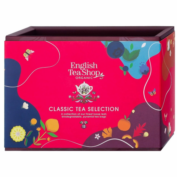 English Tea Shop Sada čajů Classic Tea Selection, 12 pyramid