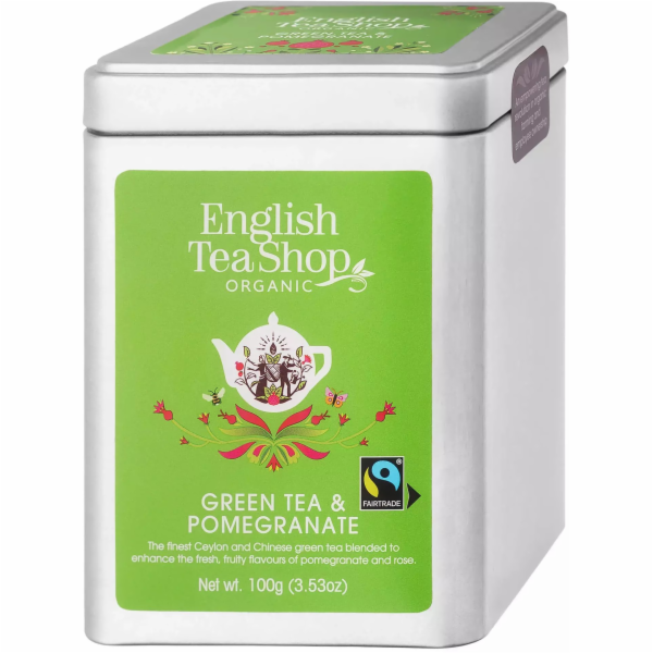 English Tea Shop Zelený čaj a granátové jablko 100g
