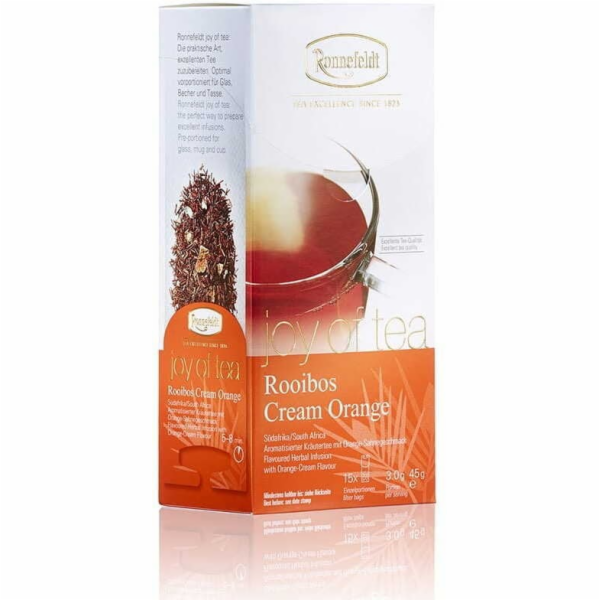 Stabilus Ronnefeldt Joy Of Tea Rooibos Cream Orange 15 sáčků