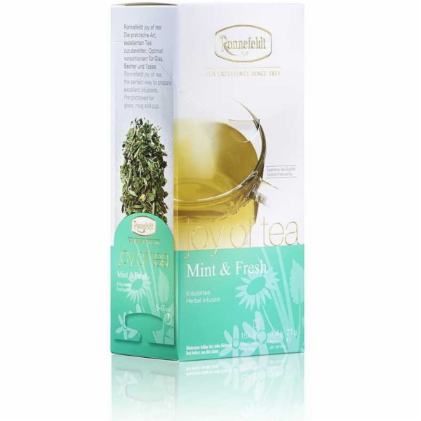 Stabilus Ronnefeldt Joy Of Tea bylinný čaj s mátou a svěž...