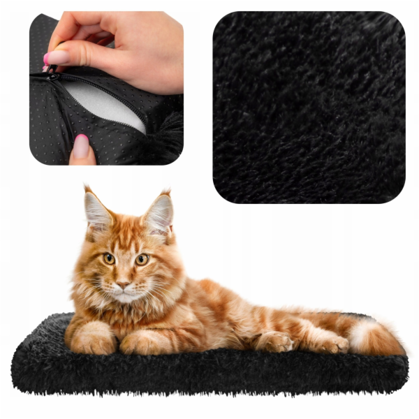 Hobbydog Matrace R1 SHAGGY BLACK WINDOW