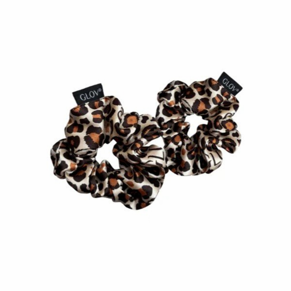 Glov Saténové gumičky do vlasů Satin Scrunchies M Gepard ...