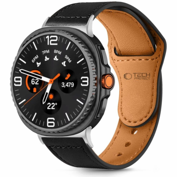 Tech-Protect Kožený řemínek pro Samsung Galaxy Watch 8 / ...