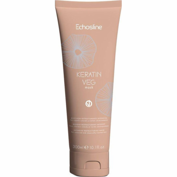 Echosline Regenerační vlasová maska Keratin Veg 300ml