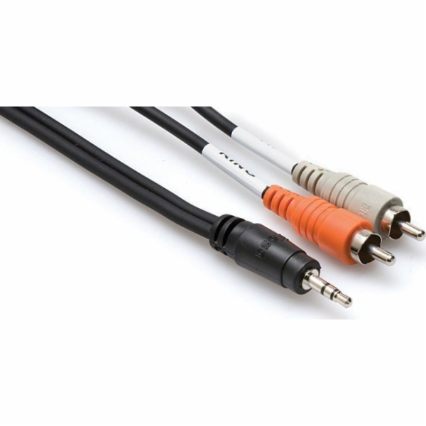 Hosa Kabel Jack 3,5 mm - RCA (Cinch) x2 1,8 m černý (CMR-...