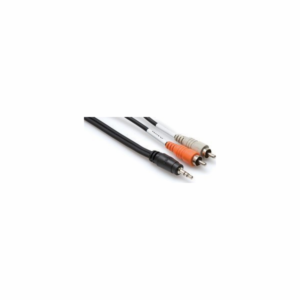 Hosa Kabel Jack 3,5 mm - RCA (Cinch) x2 3m černý (CMR-210)