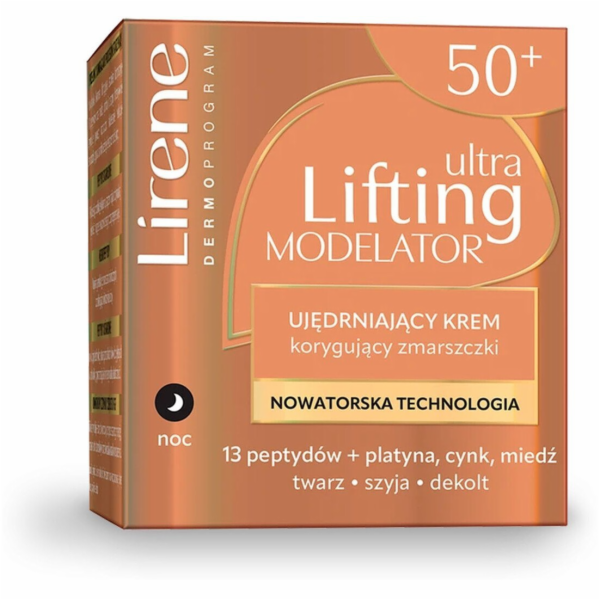 Lirene zpevňující noční krém proti vráskám 50ml