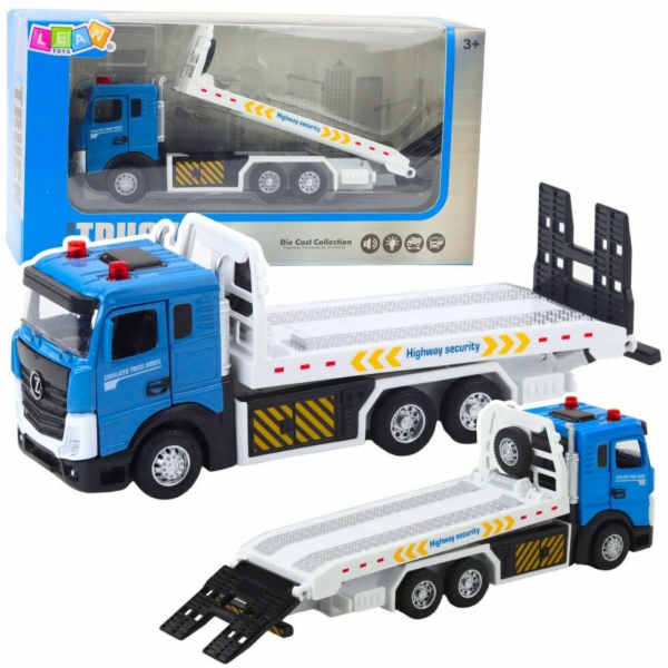 LeanToys Dopravní vůz Odtahovka Pohyblivá plošina Světla ...