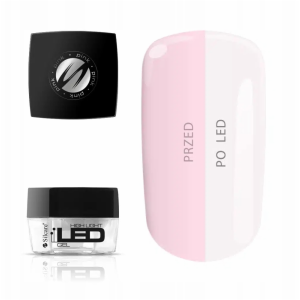 ART.ROZNE SILACRE_High Light LED Builder Gel růžový 30g