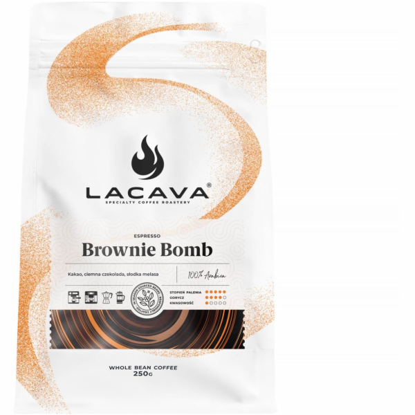 LaCava Brownie Bomb kávová zrna 250g