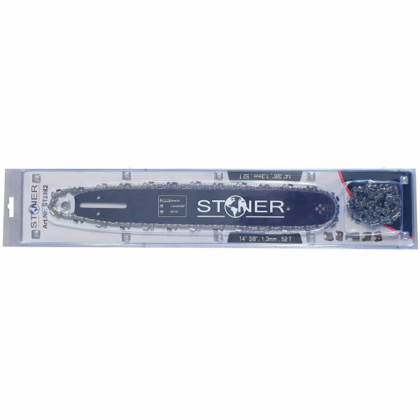 Geko VODÍCÍ LIŠTA + 2xŘETĚZ 14 3/8 50 článků PRO STIHL /S...