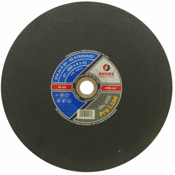Andre KOVOVÝ DISK 400 x 4,0 mm x 32 mm STANDARD PRO LINE ...