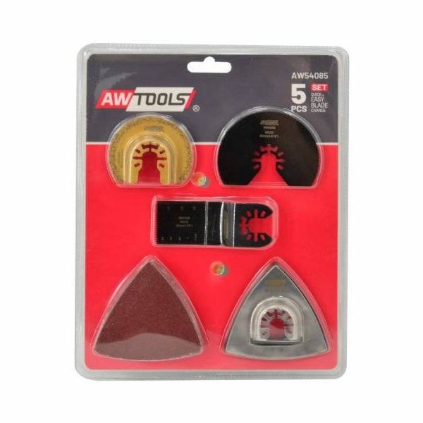 AWTools MT 5dílná sada pilových kotoučů pro multifunkční ...