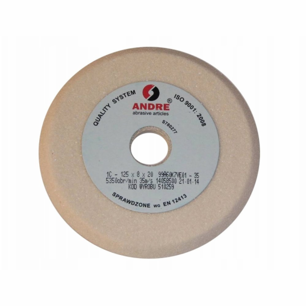 Andre Profilovaný brusný kotouč 125 mm x 8 mm x 20 mm 99A...