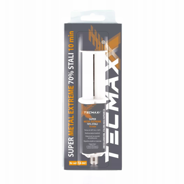 TECMAXX Stříkačka SUPER METAL 70% OCEL 25ml / 67g