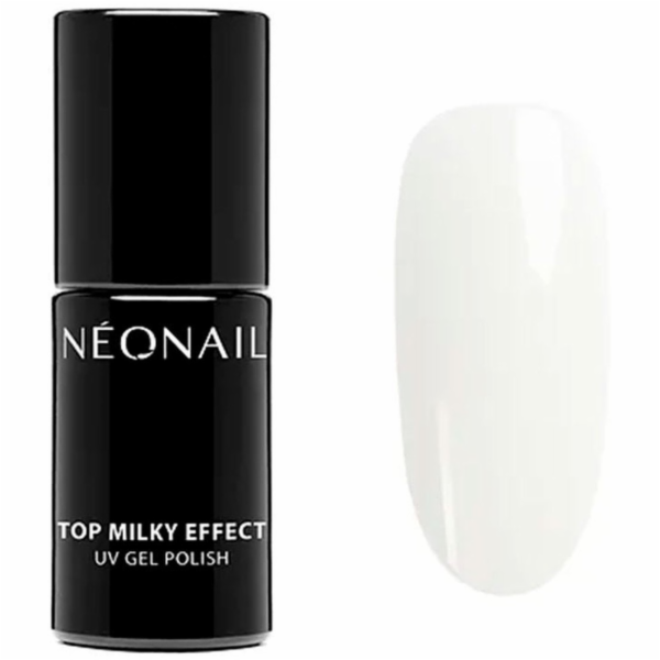 NeoNail _Top Milky Effect Krémový mléčný hybridní vrchní ...