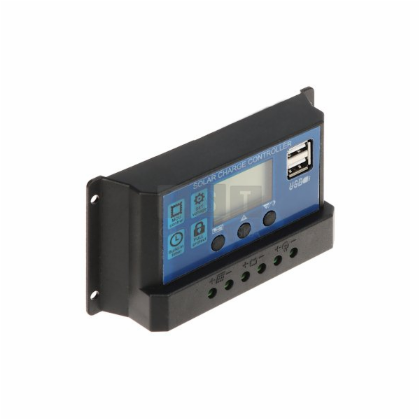 NoName ŘADIČ NABÍJENÍ SOLÁRNÍCH BATERIÍ SCC-30A-PWM-LCD-S2