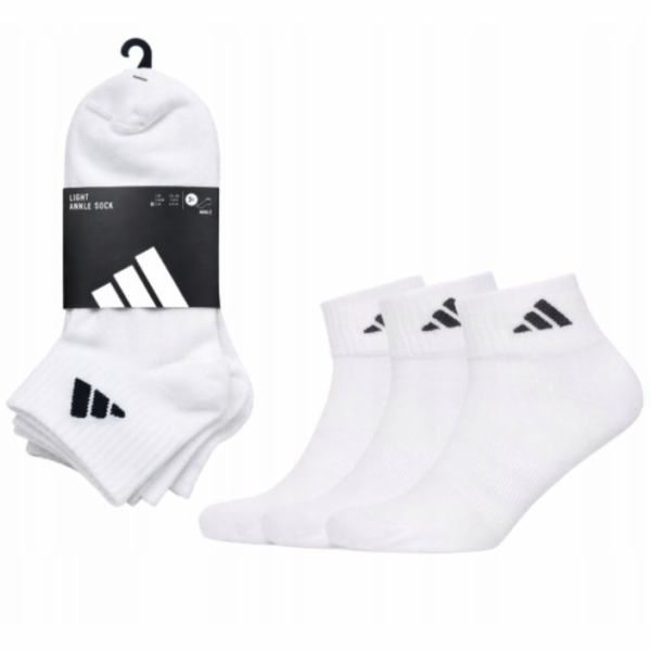 Adidas Thin Essentials kotníkové ponožky 3P 3P JZ0528
