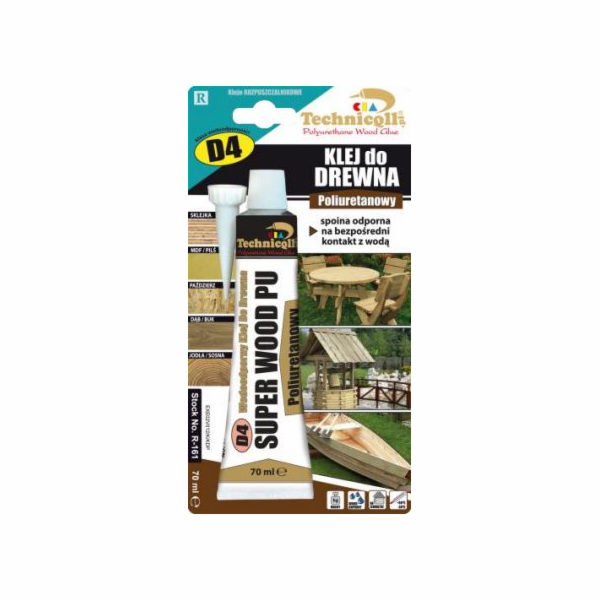 Technicqll Polyuretanové lepidlo na dřevo D4 250ml (C2-R123)