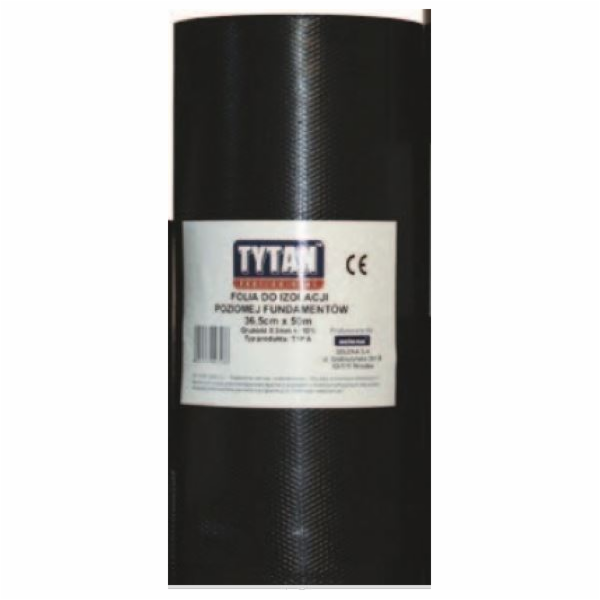 Tytan Fólie pro horizontální izolaci základů 0,365x50m 0,...