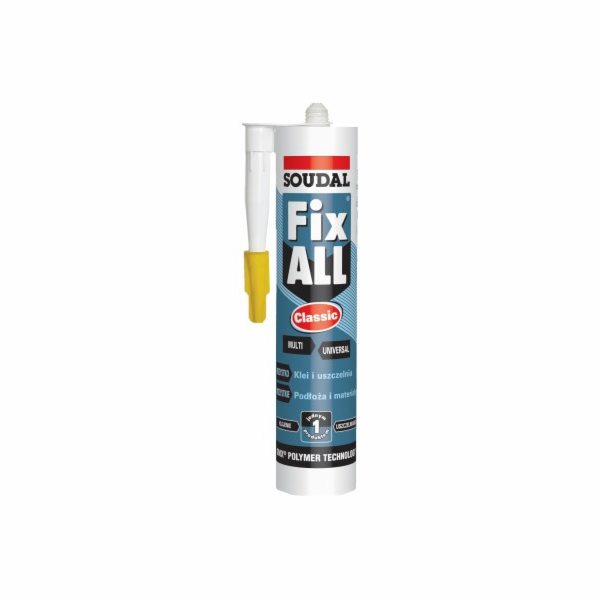 Soudal hybridní tmel Fix All Classic 290ml černý