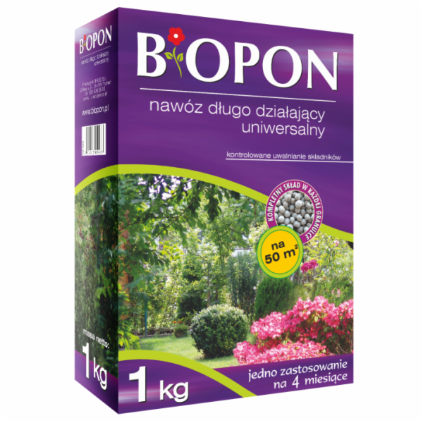 Biopon Granulované hnojivo, dlouhodobě působící, univerzá...