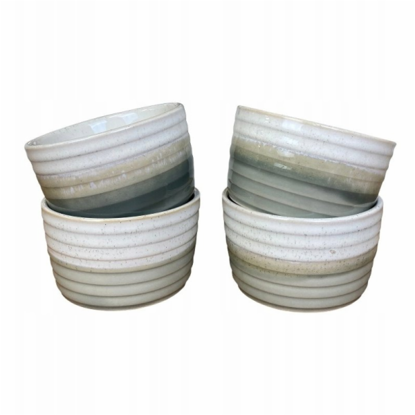 Alpina - Sada keramických forem na pečení 10,2x6 cm (4 kusy)