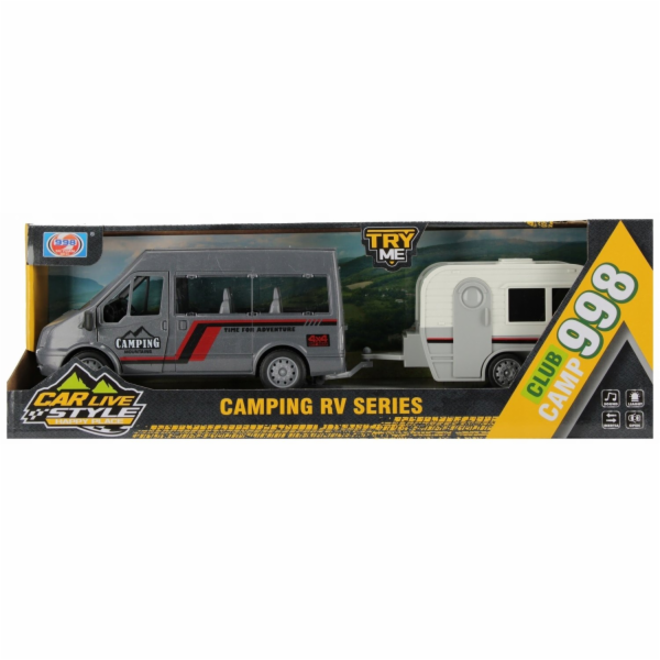 Mega Creative CAMPER B/O AKC 40X14X11 MC WB 12/24