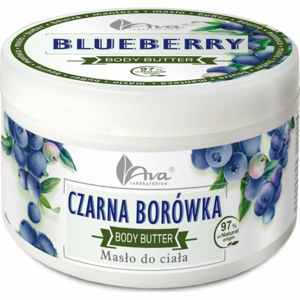 Ava AVA LABORATORIUM_Tělové máslo s příchutí ostružin 250 g