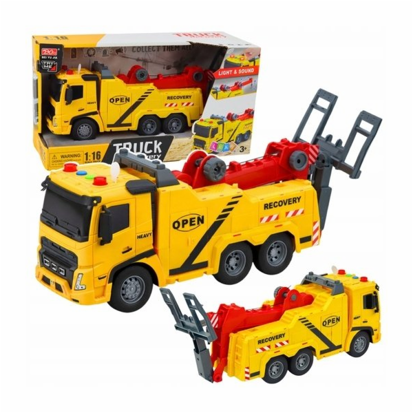 LeanToys Auto Odtahovka Silniční asistence Hák Platforma ...