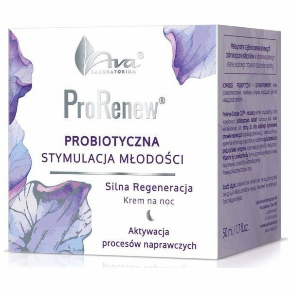 Ava Prorenew noční krém s probiotickou stimulací mládí 50ml