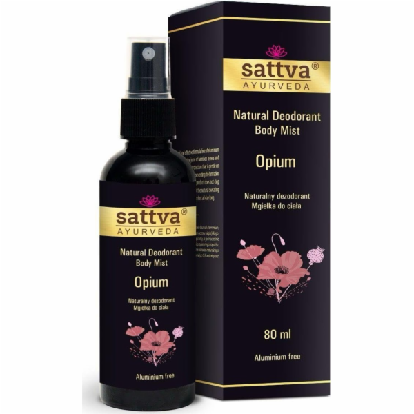 Sattva Přírodní deodorant v tělové mlze Opium 80ml