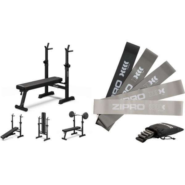 Zipro Lavice na cvičení středu těla Zipro + švihadlo Zipro