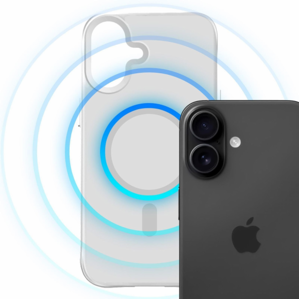 3MK Apple iPhone 17 - Kouřový kryt MagCase bílý