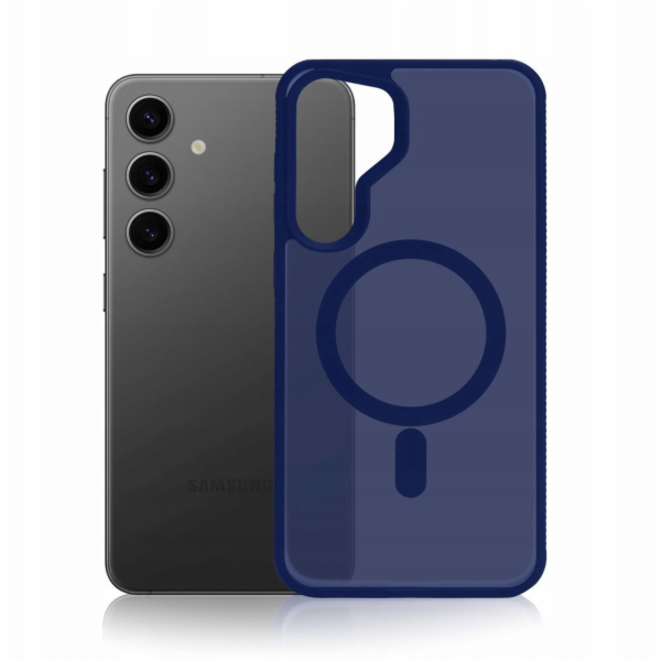 3MK Pouzdro pro Samsung Galaxy S24 - , kouřové, modré