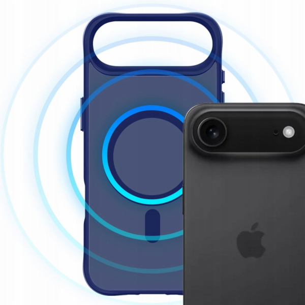 3MK Pouzdro pro Apple iPhone Air - kouřově modré