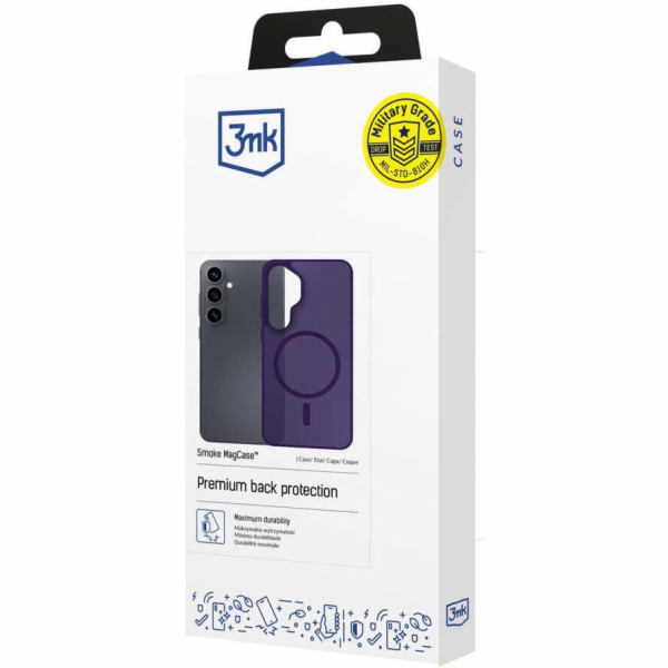 3MK Pouzdro pro Samsung Galaxy S25 Ultra - , kouřové, fia...