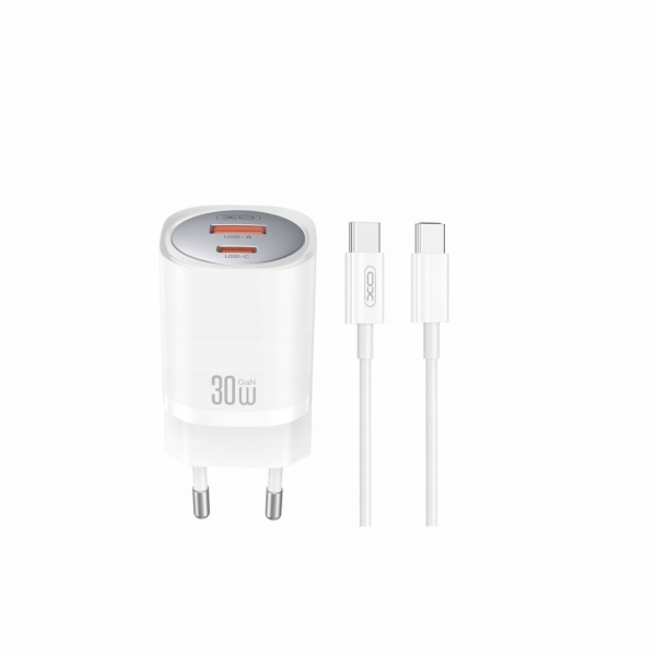 XO Nabíječka CE21 pro telefon, nabíječka typu C/USB + kab...