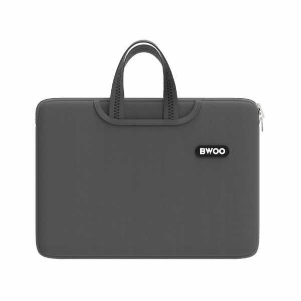 BWOO Neoprenová brašna na notebook s rukojetí 14 šedá