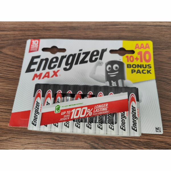 Energizer Baterie MAX AAA LR03 10+10 ks.